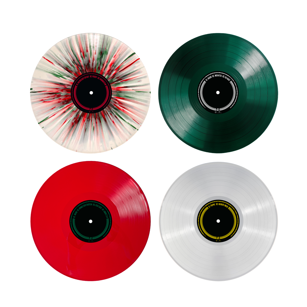 Rammstein – Live in Mexico City 4LP Colored Edition 7
