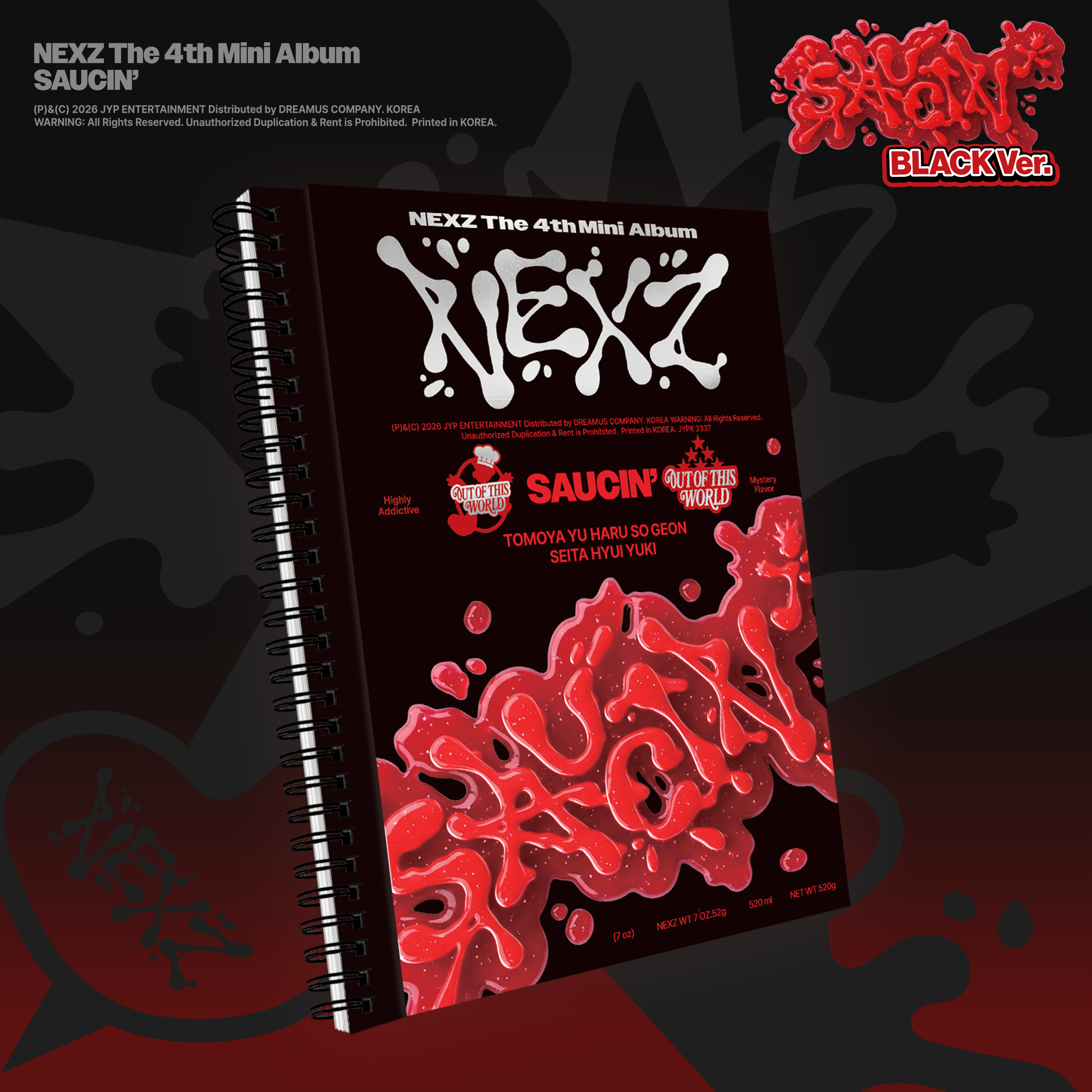 SAUCIN' Black Ver.