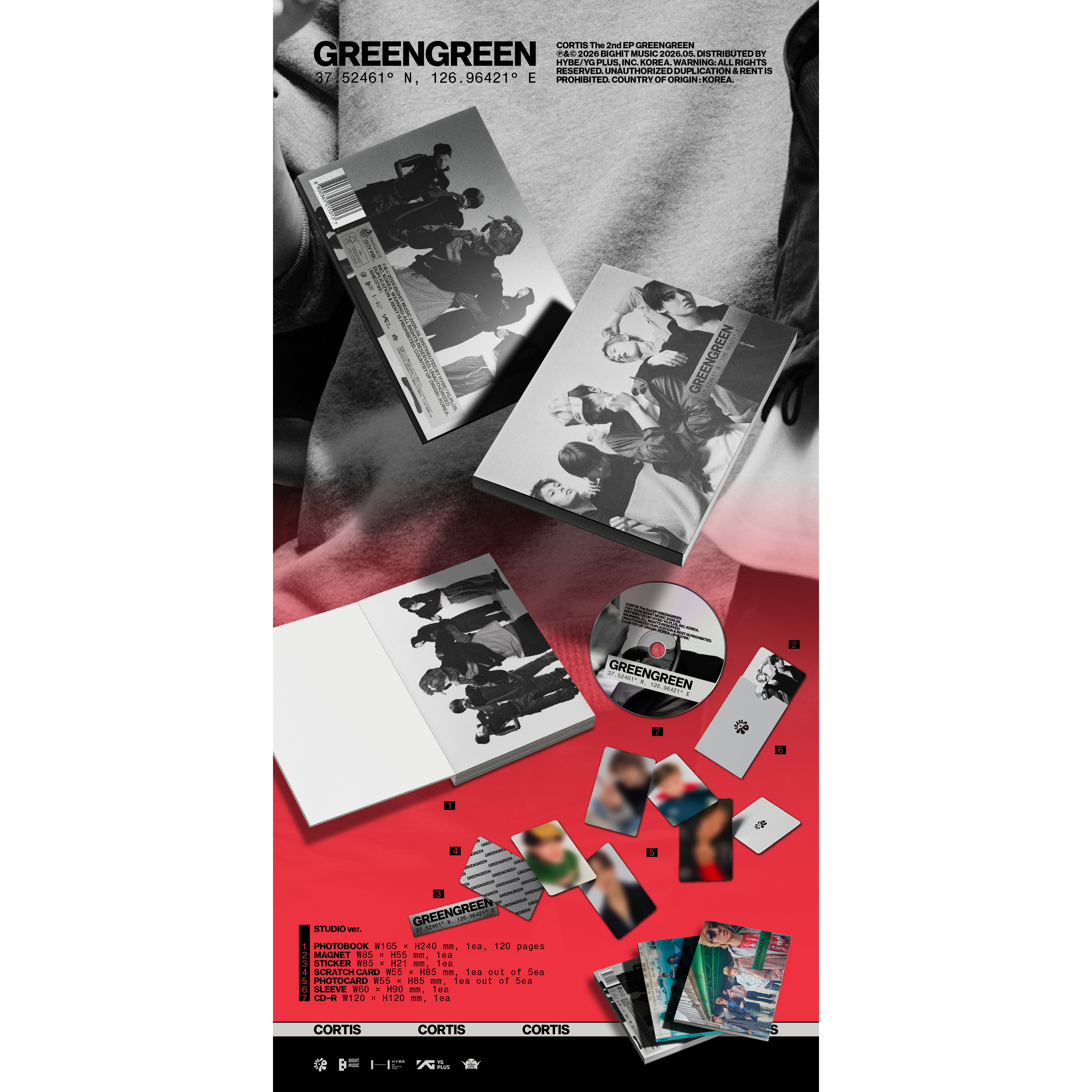 GREENGREEN (STUDIO ver.) Packshot