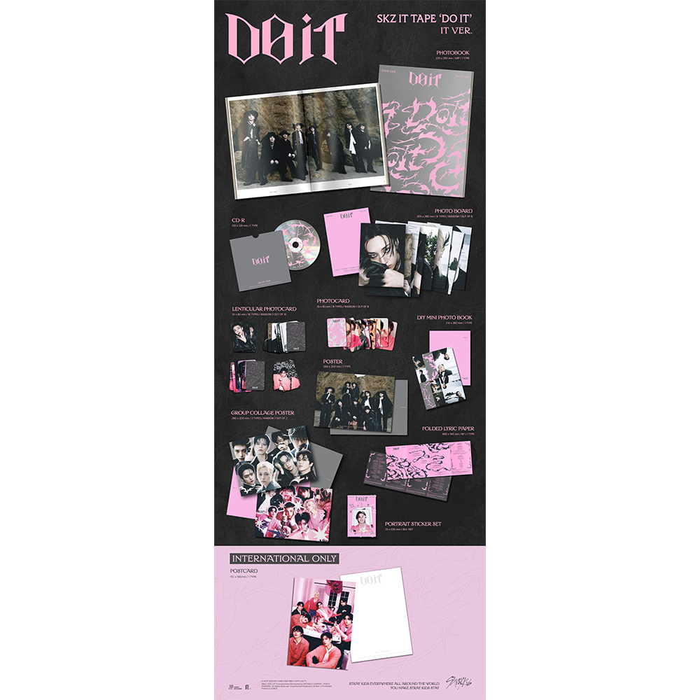 SKZ IT TAPE ‘DO IT’ ('IT VER.')